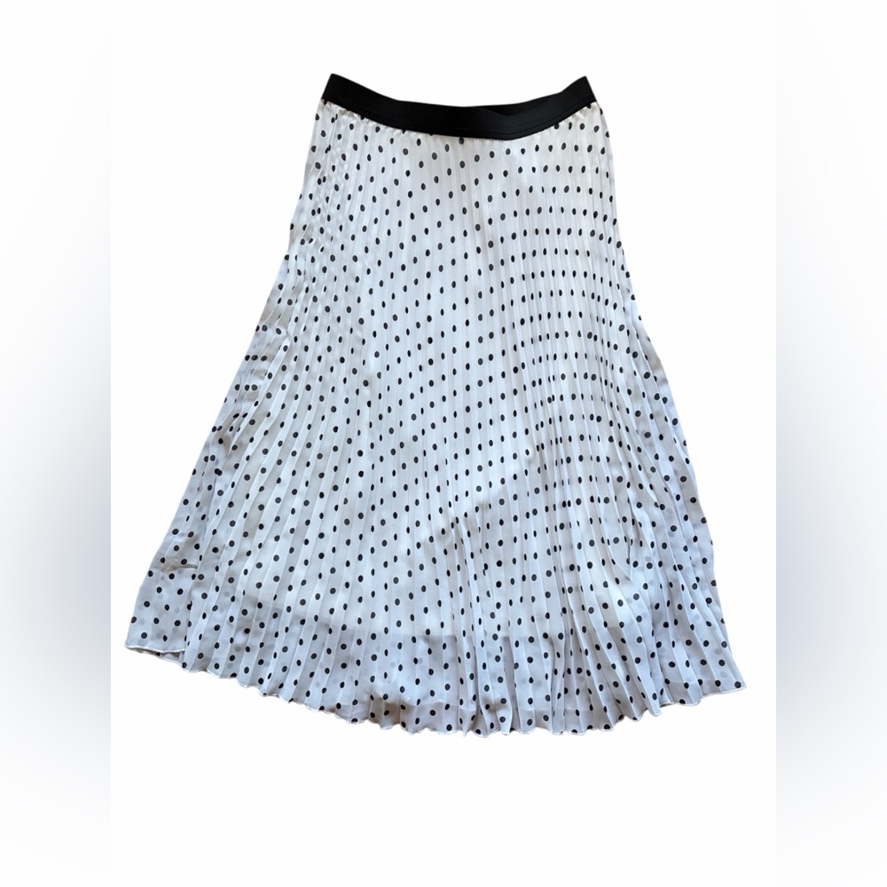 Polka Dot A-Line Skirt